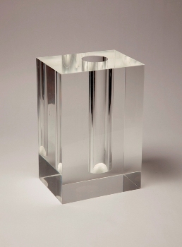 Lucite Vase