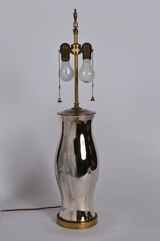 Mercury Glass Lamp