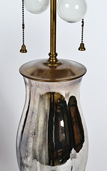 Mercury Glass Lamp